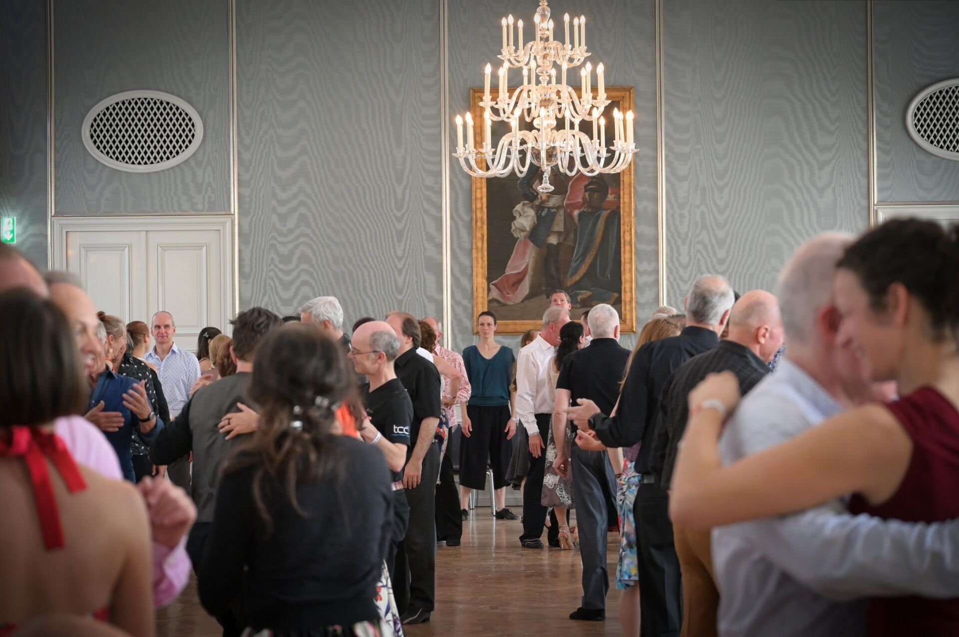 Tango dancing at Hubertussaal